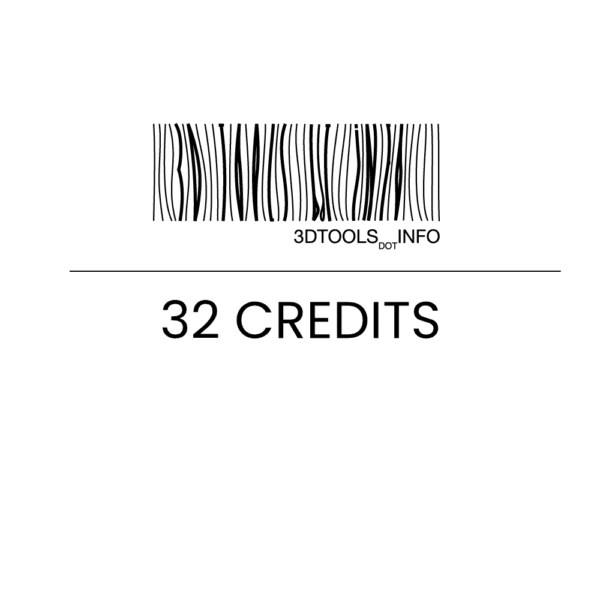 3DTOOLS.info – 32 Credits