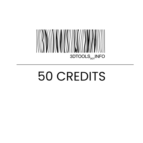 3DTOOLS.info – 50 Credits